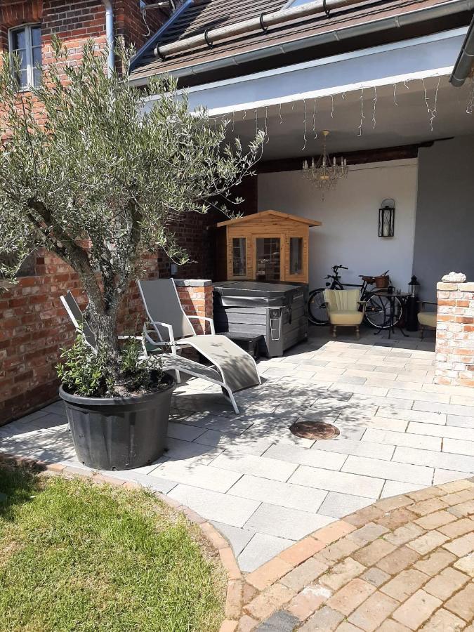 Altes Gewoelbe Mit Sauna Und Whirlpool Im Aussenbereich Elsterheide Zewnętrze zdjęcie